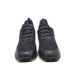 Adidasi barbati Venice, 45, imitatie de piele, material textil, negru bleumarin - imagine 3