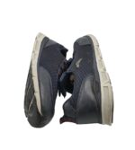 Adidasi barbati Venice, 45, imitatie de piele, material textil, negru bleumarin - imagine 4