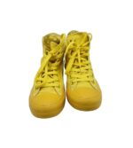 Tenisi dama Converse, 38, material textil, galben - imagine 3