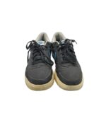 Adidasi barbati Nike, 40, imitatie de piele, material textil, piele, negru - imagine 3