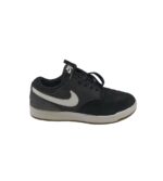 Tenisi barbati Nike, 40, piele intoarsa, negru