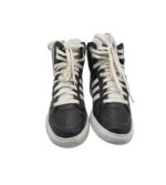 Adidasi dama Adidas, 39, imitatie de piele, piele, negru - imagine 3