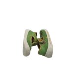 Sandale copii Superfit, 22, material textil, verde - imagine 4