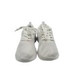 Adidasi dama Primark, 37, material textil, alb - imagine 3