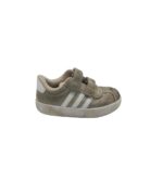 Adidasi copii Adidas, 27, piele intoarsa, gri