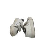 Tenisi copii Kickers, 23, imitatie de piele, alb - imagine 4