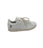 Adidasi barbati Adidas, 43, imitatie de piele, piele, alb