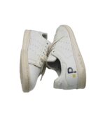 Adidasi barbati Adidas, 43, imitatie de piele, piele, alb - imagine 4