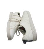 Adidasi barbati Adidas, 44, imitatie de piele, alb - imagine 4
