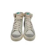 Tenisi dama Nike, 40, piele, alb gri - imagine 3