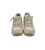 Adidasi dama New Balance, 38, material textil, piele intoarsa, gri - imagine 3