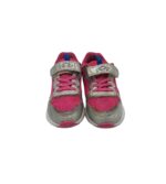 Adidasi copii 30, imitatie de piele, material textil, roz gri - imagine 3