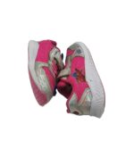 Adidasi copii 30, imitatie de piele, material textil, roz gri - imagine 4