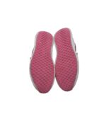 Adidasi copii 30, imitatie de piele, material textil, roz gri - imagine 5
