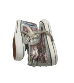 Tenisi copii Friboo, 35, material textil, gri - imagine 4