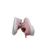 Adidasi copii Kuniboo, 24, imitatie de piele, material textil, roz - imagine 4