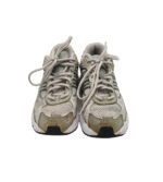 Adidasi dama  36, piele intoarsa, material textil, gri - imagine 3
