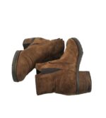 Botine dama Gabor, 37, piele intoarsa, maro - imagine 4