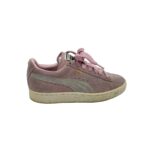 Adidasi dama Puma, 39, piele intoarsa, roz
