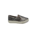 Espadrile dama Papaya, 37, imitatie de piele, gri