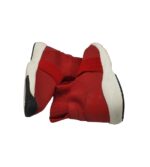Adidasi dama Zara, 37, material textil, rosu - imagine 4