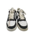 Adidasi dama Nike, 38, imitatie de piele, piele, alb negru - imagine 3