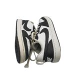 Adidasi dama Nike, 38, imitatie de piele, piele, alb negru - imagine 4