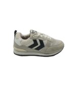 Adidasi barbati Hummel, 42, piele intoarsa, material textil, gri