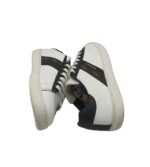Adidasi barbati  Guess, 43, piele, alb negru - imagine 4