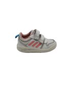 Adidasi copii Adidas, 28, imitatie de piele, piele, alb