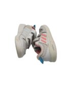 Adidasi copii Adidas, 28, imitatie de piele, piele, alb - imagine 3