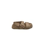 Sandale copii Zara, 26, material textil, bej