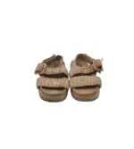 Sandale copii Zara, 26, material textil, bej - imagine 3