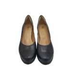Pantofi dama Rks, 40, piele, negru - imagine 3