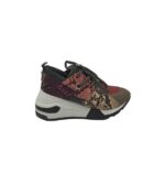 Adidasi dama Steve Madden,  imitatie de piele, material textil, piele, gri