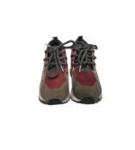 Adidasi dama Steve Madden,  imitatie de piele, material textil, piele, gri - imagine 3