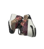 Adidasi dama Steve Madden,  imitatie de piele, material textil, piele, gri - imagine 4
