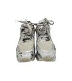 Adidasi dama Alma En Pena, 37, piele intoarsa, piele, alb gri - imagine 3