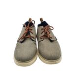 Pantofi barbati Skechers, 44, imitatie de piele, material textil, gri - imagine 3