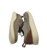 Pantofi barbati Skechers, 44, imitatie de piele, material textil, gri - imagine 4