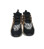 Adidasi dama Steve Madden, 41, imitatie de piele, piele ,material textil,  alb negru maro - imagine 3