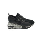 Adidasi dama Steve Madden, 41, imitatie de piele, piele ,material textil, negru