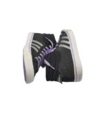 Tenisi dama Adidas, 37, material textil, gri negru - imagine 4