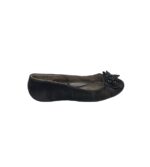 Balerini dama George, 38, material textil, negru