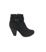 Botine dama Vagabond, 38, piele intoarsa, negru