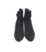 Botine dama Vagabond, 38, piele intoarsa, negru - imagine 3