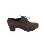 Pantofi dama Objects, 39, piele intoarsa, maro