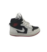 Adidasi barbati Jordan, 40.5, material textil, alb negru