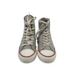 Tenisi dama  Converse, 40, material textil, gri - imagine 3