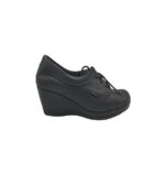 Pantofi dama Venus, 38, imitatie de piele, piele, negru